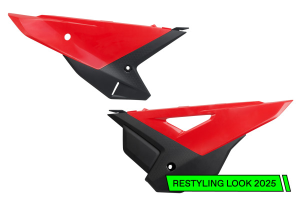 Side Panels OEM Color for Honda CRF 250 R - CRF 450 R - CRF 250 RX - CRF 450 RX - CRF 250 RX ENDURO - CRF 250 RX ENDURO SPEC...